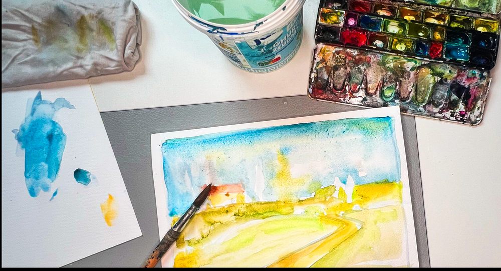 Aquarellmalerei